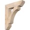 Ekena Millwork Legacy Slat Smooth Bracket, Douglas Fir, 5 1/2"W x 26"D x 30"H BKT06X26X30LEC06SDF - alternate 1